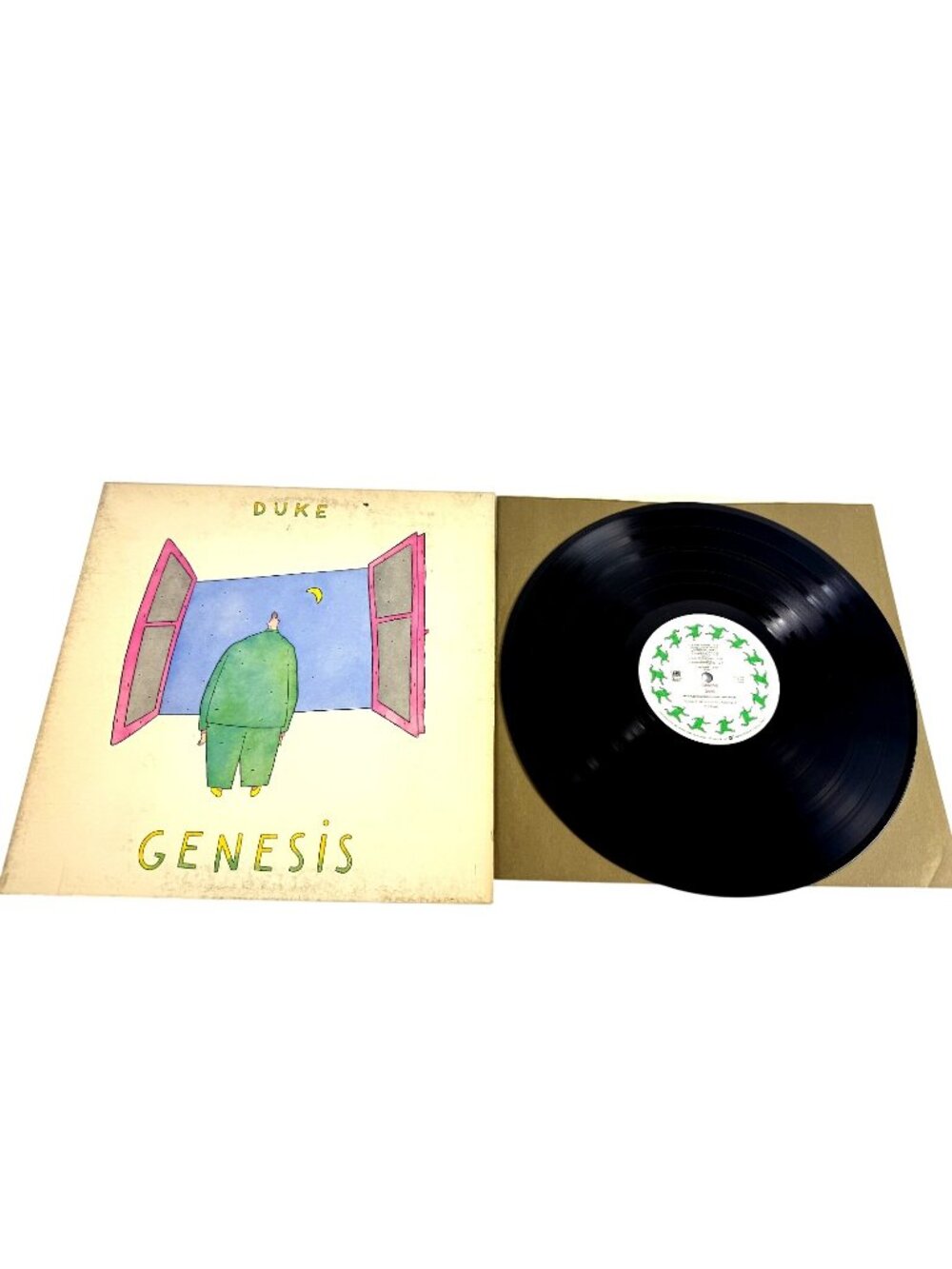 Genesis Duke 1980 Vinyl Atlantic SD16014 Original Press Gatefold w/ Lyrics VG+